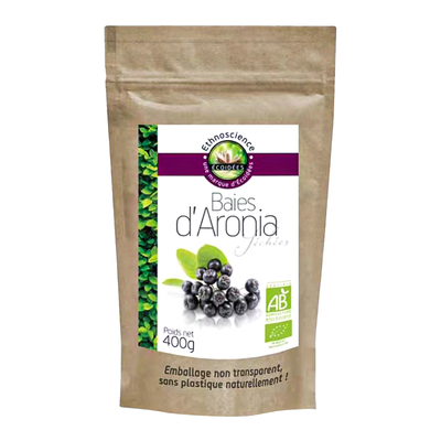 法国原装有机不老梅野樱莓花青素aronia亢氧化有益心血管无添加剂