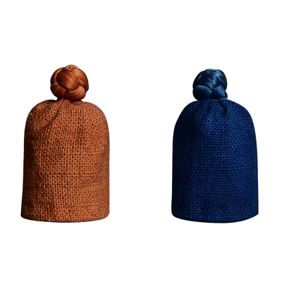 复古中式壶钮手工缝棉布壶盖钮套