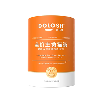 都乐时磷虾油主食猫条湿粮零食