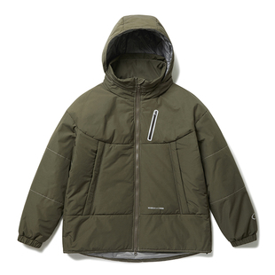 WHEELS and WIND 男女款新雪丽3M高科技棉防泼水户外厚棉服外套