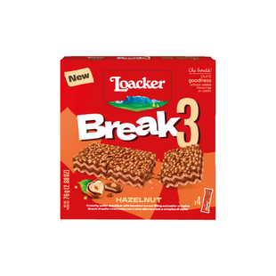 【新品上市】Loacker莱家进口威化饼干独立包装夹心巧克力零食76g