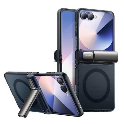 三星ZFlip7强磁吸防摔壳带支架
