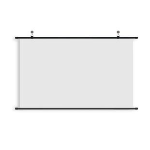 感翼投影幕布免打孔菲涅尔抗光幕布家用4K高清画框投影布84寸92寸100寸壁挂客厅投影仪屏幕白天直投简易幕布