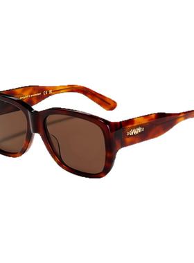 GANNI女士 复古优雅棕色墨镜眼镜太阳镜 A7089177