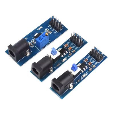 5V/ADJ电源模块带DC座带开关