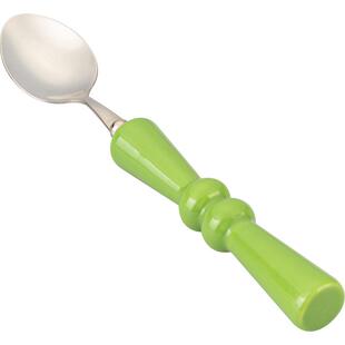 摩登主妇Mellow304不锈钢小勺子水果叉子个人专用高档精致甜品勺