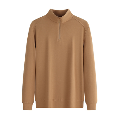 霞湖世家真德绒长袖T恤立领保暖