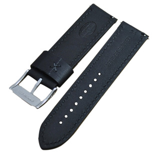 适用FOSSIL化石表带24MM男真皮手表链JR1354JR1436JR1424JR1487厚