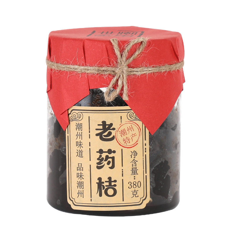 潮果世家老药桔380g瓶装
