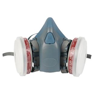 防毒面具打农药打磨防尘防烟喷漆防甲醛头戴式放毒氧气面罩活性炭