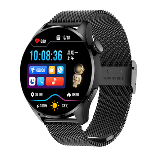 2026年新款大屏华强北watch智能手表接打电话多功能蓝牙通话音乐支付运动防水男款女士心率血氧电子计步手环