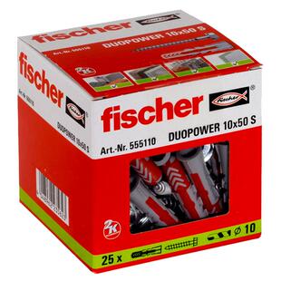 慧鱼Duopower膨胀螺丝膨胀管轻体砖空心砖胀栓石膏板专用螺丝正品