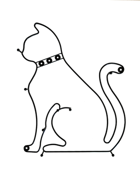 Tree原创猫咪挂钩服装收纳