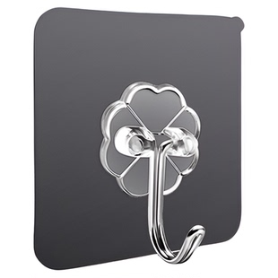 挂钩免打孔强力粘钩钥匙挂架门口墙壁墙面装饰壁挂衣钩玄关挂衣架