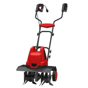 电动微耕机松土机小型家用挖地翻土机除草开沟旋耕犁地神器电锄头