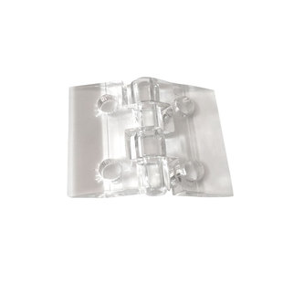 亚克力柜门透明打孔配螺丝暗合页水晶铰链DIY手工折叠迷你小活页