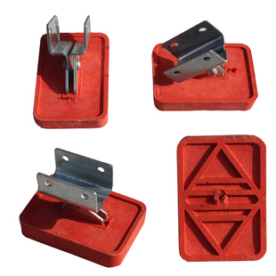 升降梯子活动脚铝合金梯子脚垫防滑加厚活动脚套单梯直梯配件包邮