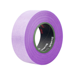 3MEXPP彩色美纹纸和纸胶带美术生专用弱粘性分色手撕不留胶修喷漆装饰胶纸红色黑色紫色手帐素材和纸贴