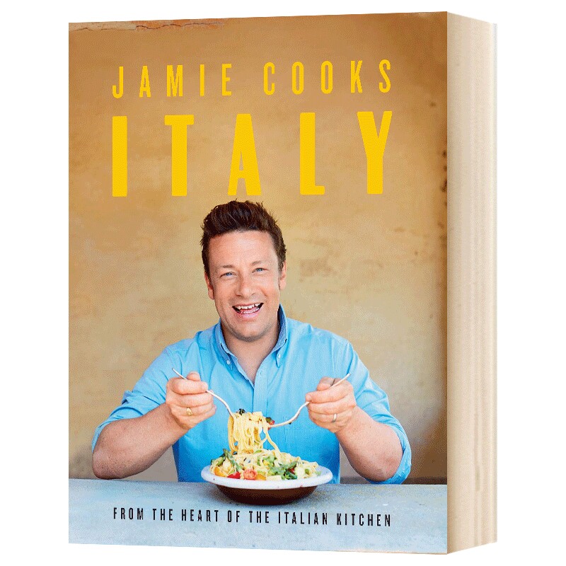 与杰米一起烹饪 意大利菜 英文原版 Jamie Cooks Italy 西餐菜谱 Jamie Oliver 英文版进口原版英语书籍
