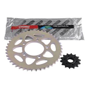 适用摩托车贝BJ300龙卷风252R 302R 赛350套链链轮征和油封链条