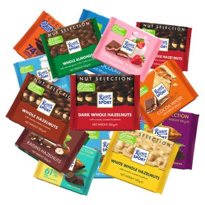 德国rittersport特斯黑巧克力