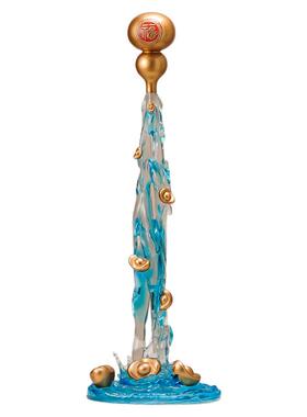 风生水起招财流水葫芦摆件大号