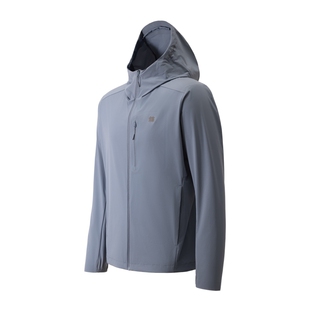 KOLON SPORT可隆防晒衣耐磨透湿防泼水UPF50+男Windforce防风夹克