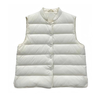 轻薄羽绒马甲女外穿秋冬新款背心