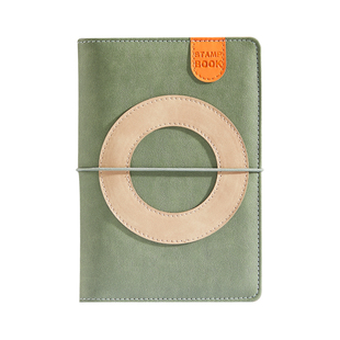 手帐本活页本可拆卸内页B6手账加厚120g本子皮质绑带笔记本子高级感盖章高颜值记事本网红计划本日记本ins风