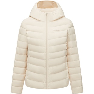 坦博尔轻薄羽绒服女款冬季2025年新款连帽短款休闲时尚修身外套