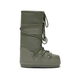 Moon Boot经典款男女同款不分左右绿色ICON橡胶高筒雪地靴