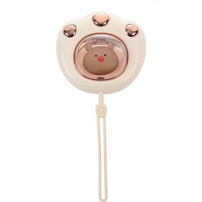 猫爪暖手宝2025新款便携式学生自发热手握式儿童迷你小随身女生暖手神器暖手usb充电二合一热水袋暖宝宝