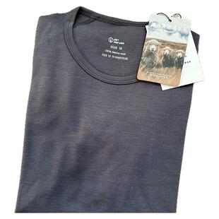 灰壳女款重磅加厚300gsm美利奴羊毛保暖长袖滑雪美丽诺户外速干衣