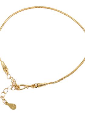 925纯银半成品万能手链女生