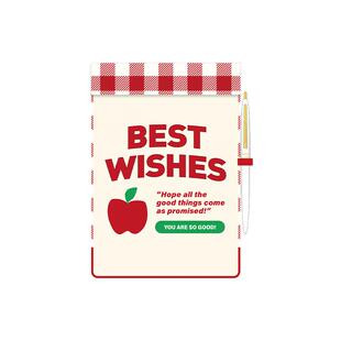 never苹果派拍纸本A5高颜值可撕板夹便签本新款空白本加厚学习笔记本子生日礼物