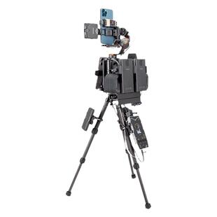 芯鲜XF1旋风1号精英版走播云台移动直播稳定器三脚架系统设备全套娱乐主播大全套防抖多机位拓展声卡扩展支架