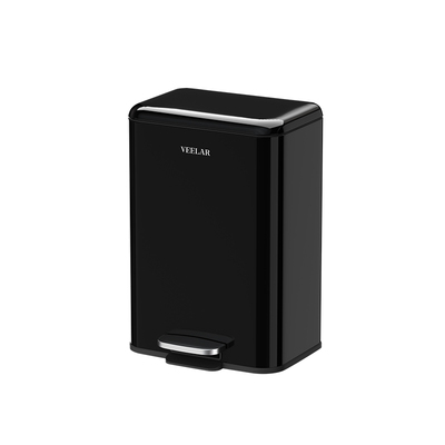 VEELAR客厅垃圾桶家用新款复古风脚踏式脚踩带盖大号大容量垃圾筒