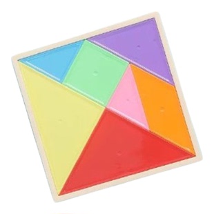 晨光磁力七巧板小学生专用一年级儿童拼图3到6岁数学智力益智教具