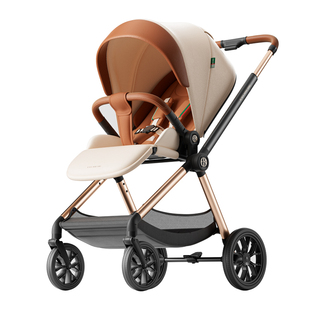 ekobebe婴儿推车可坐可躺0到4岁新生宝宝四轮独立避震一键式折叠