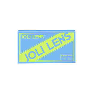 JOLILENS美瞳半年抛2片装近视水凝胶隐形眼镜混血送卫康护理液