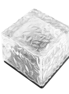 太阳能LED灯户外庭院灯别墅家用花园草坪水晶冰砖地砖地埋楼梯灯