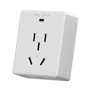 老式明装插座10a五孔16a三孔两孔迷你明线插座大功率2孔小型插座