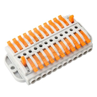 PCT系列多进多出快速按压式接线端子KV223A电线连接器2p3p4p5p20p