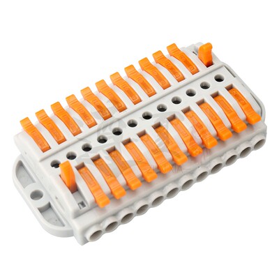 多进多出按压式接线端子KV223A