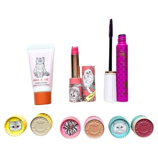 现货 日本paul and joe 圣诞限定套盒妆前隔离15ml镜子化妆镜套装