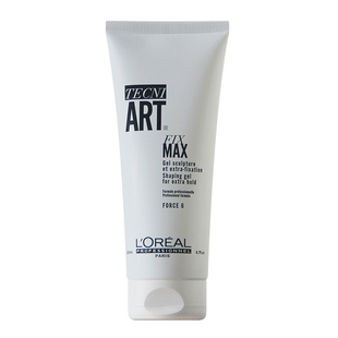 欧莱雅啫喱膏特立雅水润强力持久定型水润油头背头发蜡男士进口