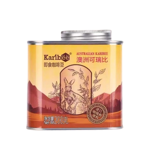 【200g*2罐】澳洲可瑞比即食咖啡豆嚼着吃直接吃黑咖啡糖果休闲品
