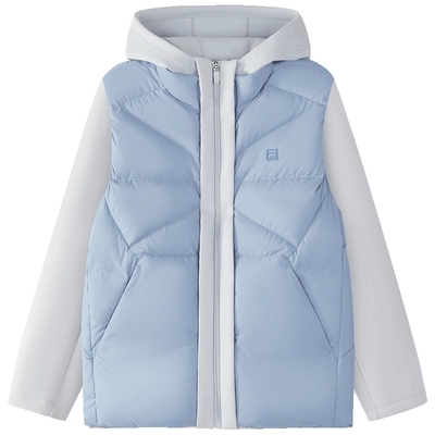 FILA斐乐男中大童羽绒两件套