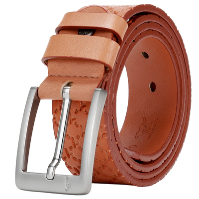 七匹狼针扣皮带商务高档男士腰带