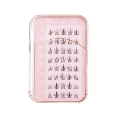 everbab艾蓓拉羽感免胶假睫毛自粘下假眼睫毛女自然仿真轻盈新手